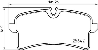 Тормозные колодки Brembo P65 040