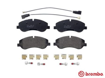 Тормозные колодки дисковые, к-кт. Brembo P24 152