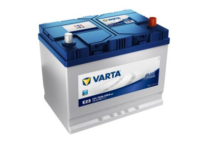 Аккумулятор VARTA BLUE DYNAMIC 70Ah, EN 630, правый "+" 261x175x220 (ДхШхВ) / 6СТ-70 АзЕ (E23) Varta 570412BD