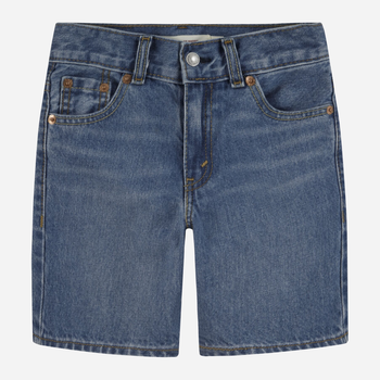 Krótkie spodenki młodzieżowe chłopięce jeansowe Levis 9EK844-MA0 140 cm (10A) Niebieskie (3666643067052)