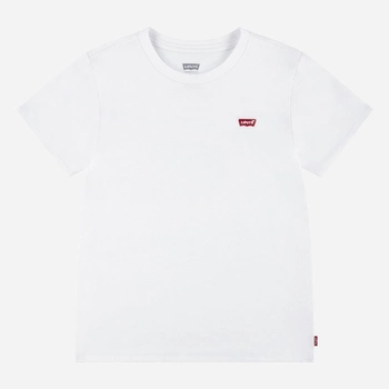 Підліткова футболка для дівчинки Levis 4EK826-001 140 см (10A) Біла (3666643067557)