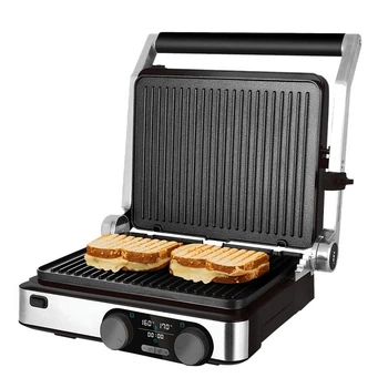 Гриль Cecotec Parrilla Electrica Rock`nGrill Dual (CCTC-3099) нержавіюча сталь із чорним