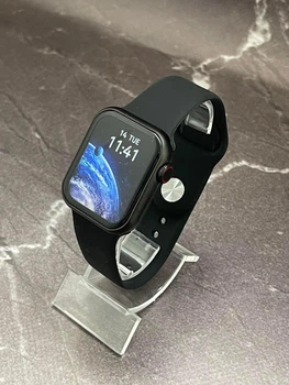 Умные смарт часы M9 Mini 41mm с украинским меню и функцией звонка черные