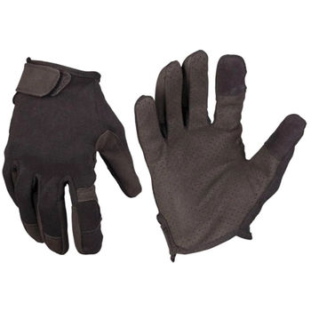 Сенсорные перчатки MIL-TEC с накладкой Eva черные размер S