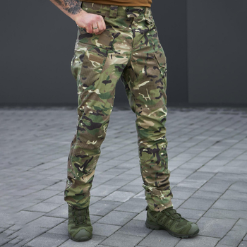 Мужские штаны "Stalker" рип-стоп с влагозащитной пропиткой мультикам размер 2XL