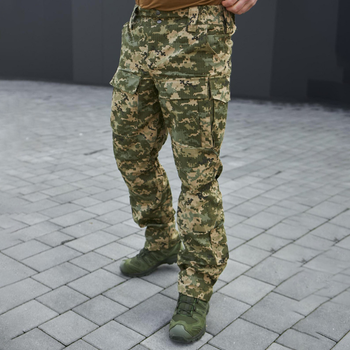 Чоловічі штани "М-5" ріп-стоп з вологозахисним просоченням піксель розмір 4XL