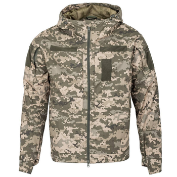 Демисезонная мужская куртка "Hunter" Canvas Streatch с сеточной подкладкой пиксель размер M