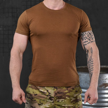 Хлопковая мужская футболка "Hellboy" койот размер XL
