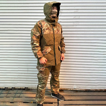Мужской костюм "Горка" куртка + брюки рип-стоп мультикам размер M