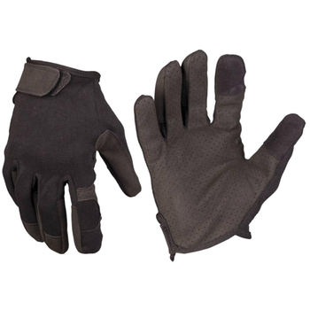 Сенсорные перчатки MIL-TEC с накладкой Eva черные размер XL