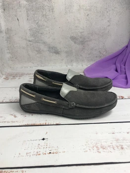 Туфлі мокасини дитячі для хлопчиків Jordan 37р - 21 см Сірий (973)