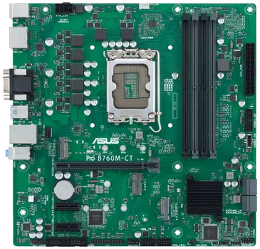 Материнська плата ASUS Pro B760M-CT-CSM (s1700, Intel B760, PCI-Ex16)
