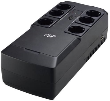 ДБЖ FSP NanoFit 600 600ВА/360Вт USB LED (PPF3602301)