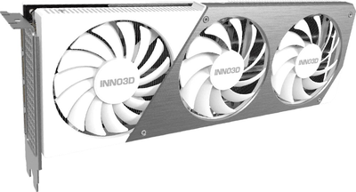 Відеокарта INNO3D PCI-Ex GeForce RTX 4070 Ti X3 OC White 12GB GDDR6X (192bit) (2640/21000) (HDMI, 3 x DisplayPort) (N407T3-126XX-186148W)