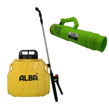 Комплект Обприскувач Spray CF-BC-5л акумуляторний та Насадка Турбо туман ALBA Spray CF-113E