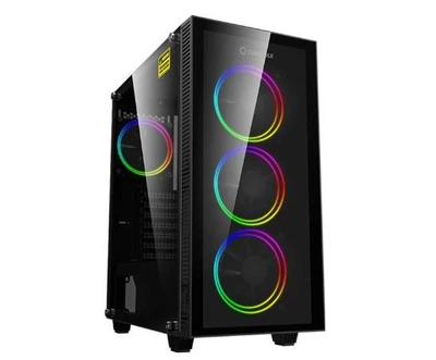 Корпус GameMax Draco XD з 4 ARGB вентиляторами