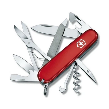Карманный нож Victorinox Mountaineer - 18 инструментов в красном корпусе, артикул Vx13743