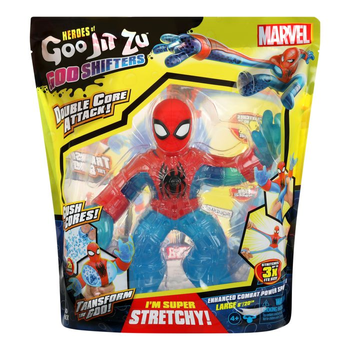 Фігурка Heroes Of Goo Jit Zu Marvel Shifters Supergoo Spider-Man 19.5 см (6309964262650)