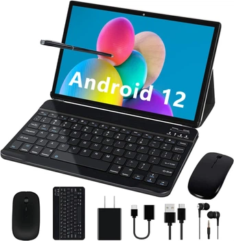 Планшет 10.1" GOODTEL G10 4/64GB 8 ядер Android 12 8000 mAh Черный
