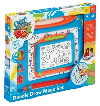 Набор магнитных досок для рисования Out Of The Box Doodle Draw 2 шт (5056289418321)
