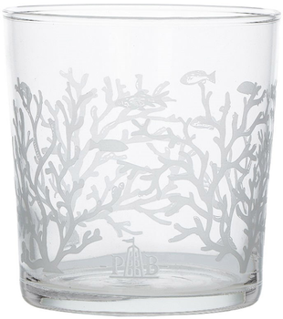 Zestaw szklanek z grubym dnem La Porcellana Bianca Babila Rafa koralowa 350 ml Przezroczysty 6 szt (P401000018)