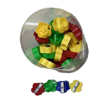 Механічна стругачка для олівців Stenson Flower WW01810 72 шт/уп для школи та офісу