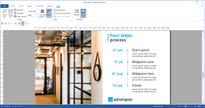 Робота PDF-файлами - Ashampoo PDF Pro 3, безтермінова ліцензія, 1 ПК⁠