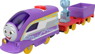 Моторизований розмовний паравозик Fisher-Price Thomas & Friends Talking Kana Engine зі звуками та фразами (HHN21)