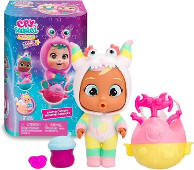 Игровой набор с куклой Cry Babies Magic Tears Jumpy Monsters Прыгающие монстрики (911048)