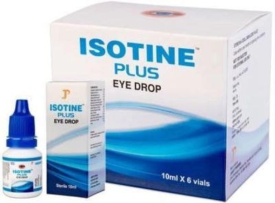 Очні краплі Айсотін Плюс Jagat Pharma 10мл Isotine Plus eye drop