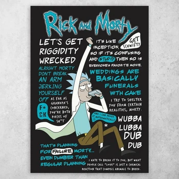 Плакат постер CupKit "Рік та Морті / Rick and Morty" №49 А4 21х29,7 см