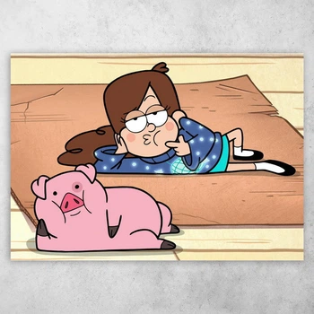 Плакат постер CupKit "Гравити Фоллз / Gravity Falls" №33 А4 21х29,7 см