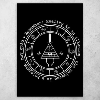 Плакат постер CupKit "Гравити Фоллз / Gravity Falls" №32 А4 21х29,7 см