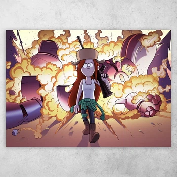 Плакат постер CupKit "Гравити Фоллз / Gravity Falls" №25 А4 21х29,7 см