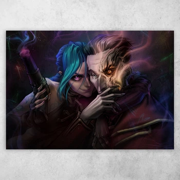 Плакат постер CupKit "Аркейн / Arcane: League of Legends" №23 А4 21х29,7 см
