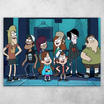 Плакат постер CupKit "Таємниці Ґравіті Фолз / Gravity Falls" №38 А4 21х29,7 см