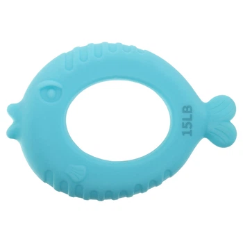 Эспандер кистевой кольцо FISH 1штука JELLO JLA471 Синий