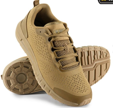 Кроссовки для активного отдыха путешествий мужские ботинки M-tac демисезонные койот 45 размер (79438572)