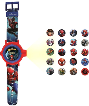 Цифровий проекційний годинник Lexibook Spider-Man (3380743085807)