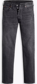 Джинсы Levi's 501 Original Fit Stretch Jeans Color: Allnighter Black - Black - Non Stretch (005013370) W40 L32