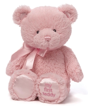 Плюшева іграшка Gund Мій перший ведмедик рожевий 45 см (0028399065899)