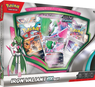 Karty kolekcjonerskie Pokemon Roaring Iron Valiant Ex (0820650857126)