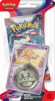 Karty kolekcjonerskie Pokemon Scarlet & Violet Obsidian Flames Checklane Blister (0820650853319)