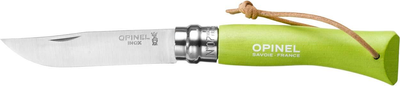 Нож Opinel №7 Inox Trekking светло-зеленый (2046396)