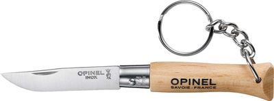 Нож Opinel Keychain №4 Inox (2046342)