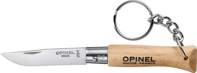 Ніж Opinel Keychain №4 Inox (2046342)