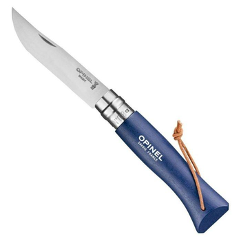 Нож Opinel Trekking №8 Inox. Цвет - темно-синій (2046623)