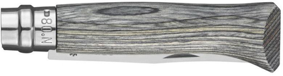 Нож Opinel №8 VRI Laminated. Цвет - сірий (2046658)
