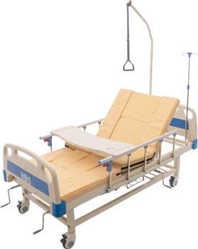 Медицинская кровать MED1 с туалетом и функцией бокового переворота для тяжелобольных (MED1-H05 стандартное)