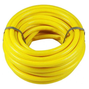 Шланг для поливу армований Ø 5/8" 50 м 3-шаровий Жовтий